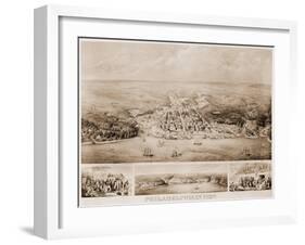 Philadelphia, 1702-null-Framed Giclee Print