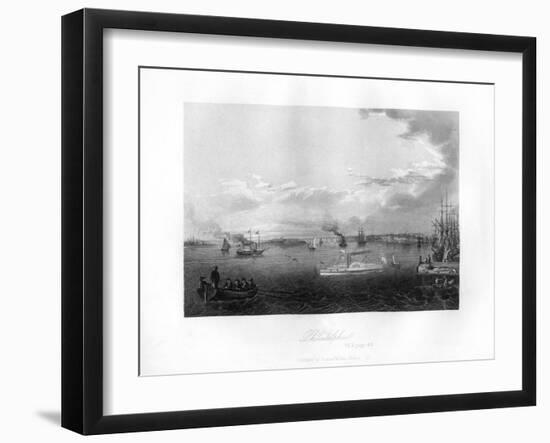 Philadelphia, 1855-null-Framed Giclee Print