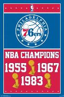 Philadelphia 76ers - Champions 2015-null-Lamina Framed Poster