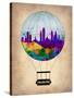 Philadelphia Air Balloon-NaxArt-Stretched Canvas