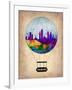 Philadelphia Air Balloon-NaxArt-Framed Art Print