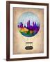 Philadelphia Air Balloon-NaxArt-Framed Art Print