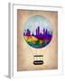 Philadelphia Air Balloon-NaxArt-Framed Art Print