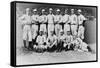 Philadelphia American League Baseball Team Photograph - Philadelphia, PA-Lantern Press-Framed Stretched Canvas