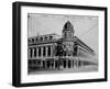 Philadelphia Baseball Stadium Entrance Photograph - Philadelphia, PA-Lantern Press-Framed Art Print