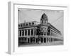 Philadelphia Baseball Stadium Entrance Photograph - Philadelphia, PA-Lantern Press-Framed Art Print