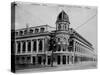 Philadelphia Baseball Stadium Entrance Photograph - Philadelphia, PA-Lantern Press-Stretched Canvas