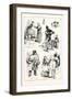 Philadelphia Centennial Exhibition, Street Sketches in the Town, 1876, USA, America, United States-null-Framed Giclee Print