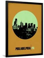 Philadelphia Circle Poster 1-NaxArt-Framed Art Print