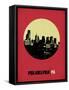 Philadelphia Circle Poster 2-NaxArt-Framed Stretched Canvas