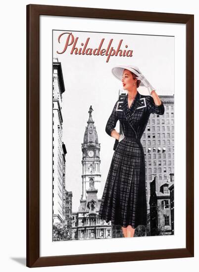 Philadelphia City Hall Tour II-null-Framed Art Print