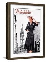 Philadelphia City Hall Tour II-null-Framed Art Print