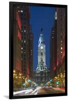 Philadelphia City Hall.-Jon Hicks-Framed Photographic Print