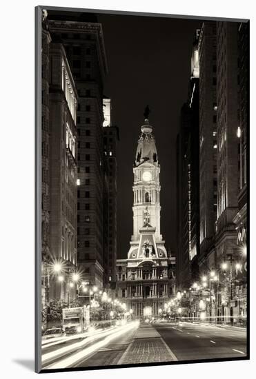 Philadelphia City-Philippe Hugonnard-Mounted Photographic Print