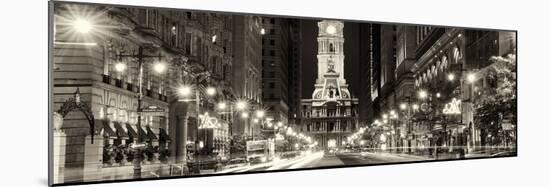 Philadelphia City-Philippe Hugonnard-Mounted Photographic Print