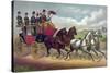 Philadelphia Coach Works-Currier & Ives-Stretched Canvas