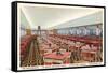 Philadelphia Diner, South Bend, Indiana-null-Framed Stretched Canvas