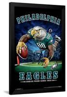 Philadelphia Eagles - End Zone-null-Framed Poster