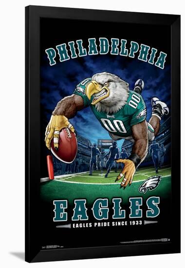 Philadelphia Eagles - End Zone-null-Framed Poster