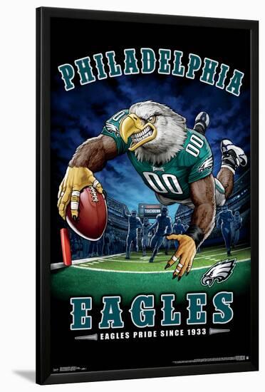 Philadelphia Eagles - End Zone-null-Lamina Framed Poster