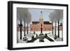 Philadelphia in the Snow-Maggie Rowe-Framed Giclee Print