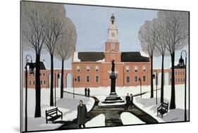 Philadelphia in the Snow-Maggie Rowe-Mounted Giclee Print