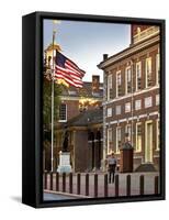 Philadelphia Independence Hall-Rusty Kennedy-Framed Stretched Canvas