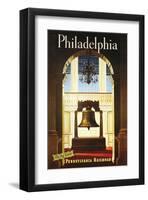 Philadelphia on the Go-null-Framed Art Print