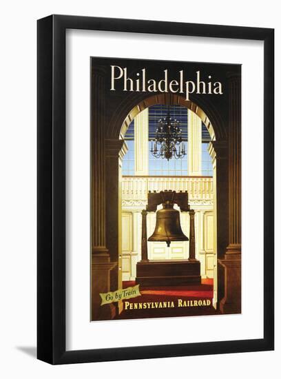 Philadelphia on the Go-null-Framed Art Print