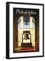 Philadelphia on the Go-null-Framed Art Print