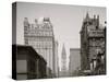 Philadelphia, Pa., Broad St., North from Spruce St.-null-Stretched Canvas