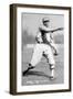 Philadelphia, PA, Philadelphia Athletics, Boardwalk Brown, Baseball Card-Lantern Press-Framed Art Print