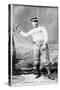 Philadelphia, PA, Philadelphia Athletics, Ed Seward, Baseball Card-Lantern Press-Stretched Canvas