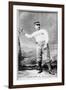 Philadelphia, PA, Philadelphia Athletics, Ed Seward, Baseball Card-Lantern Press-Framed Art Print