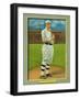 Philadelphia, PA, Philadelphia Athletics, Eddie Collins, Baseball Card-Lantern Press-Framed Art Print