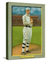 Philadelphia, PA, Philadelphia Athletics, Eddie Collins, Baseball Card-Lantern Press-Stretched Canvas