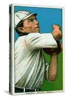 Philadelphia, PA, Philadelphia Athletics, Frank Baker, Baseball Card-Lantern Press-Stretched Canvas