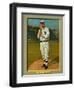 Philadelphia, PA, Philadelphia Athletics, Frank Baker, Baseball Card-Lantern Press-Framed Art Print