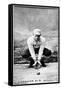 Philadelphia, PA, Philadelphia Athletics, Lou Bierbauer, Baseball Card-Lantern Press-Framed Stretched Canvas