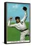 Philadelphia, PA, Philadelphia Phillies, George McQuillan, Baseball Card-Lantern Press-Framed Stretched Canvas