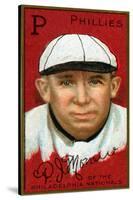 Philadelphia, PA, Philadelphia Phillies, Patrick J. Moran, Baseball Card-Lantern Press-Stretched Canvas