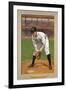 Philadelphia, PA, Philadelphia Phillies, Red Dooin, Baseball Card-Lantern Press-Framed Art Print