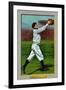 Philadelphia, PA, Philadelphia Phillies, Sherry Magee, Baseball Card-Lantern Press-Framed Art Print