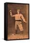 Philadelphia, PA, Philadelphia Quakers, Tommy McCarthy, Baseball Card-Lantern Press-Framed Stretched Canvas