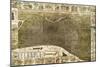 Philadelphia, Pennsylvania - Panoramic Map-Lantern Press-Mounted Art Print