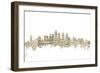 Philadelphia Pennsylvania Skyline Sheet Music City-Michael Tompsett-Framed Art Print