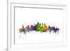 Philadelphia Pennsylvania Skyline-Michael Tompsett-Framed Art Print