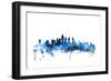 Philadelphia Pennsylvania Skyline-Michael Tompsett-Framed Art Print