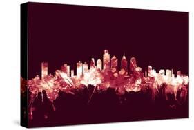 Philadelphia Pennsylvania Skyline-Michael Tompsett-Stretched Canvas