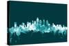 Philadelphia Pennsylvania Skyline-Michael Tompsett-Stretched Canvas